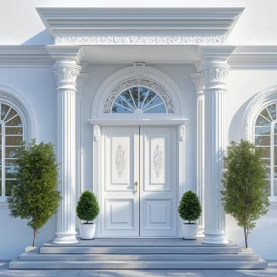 Elegant European Entrance