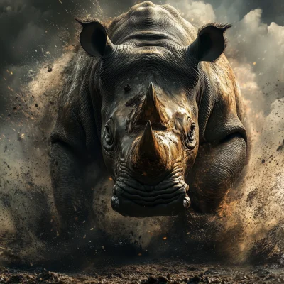 Charging Rhino