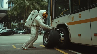 Astronaut in Singapore