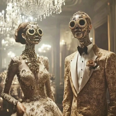 Future Wedding of Wealthy Zombies