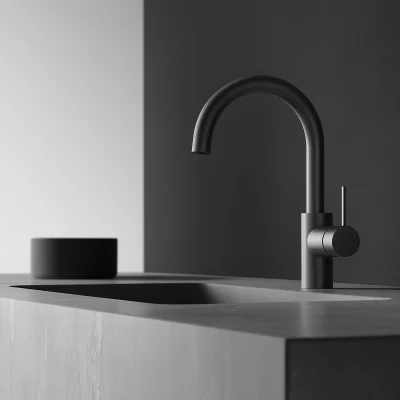 Minimalistic Kitchen Faucet