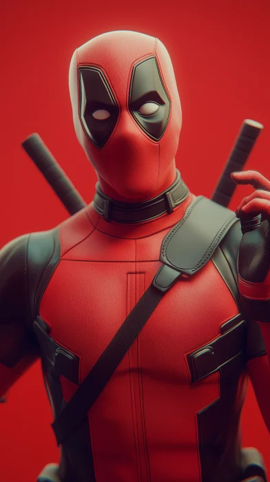 Deadpool Shrugging Animation