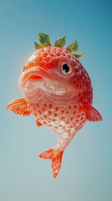 Cute Strawberry Fish