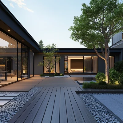 Modern Courtyard