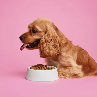 Happy Cocker Spaniel Puppy