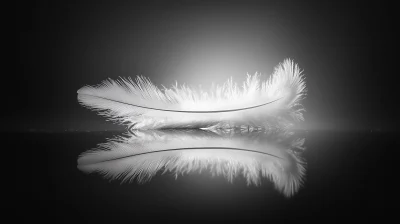 Floating Feather