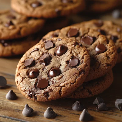 Freshly Baked Chocolate Cookies