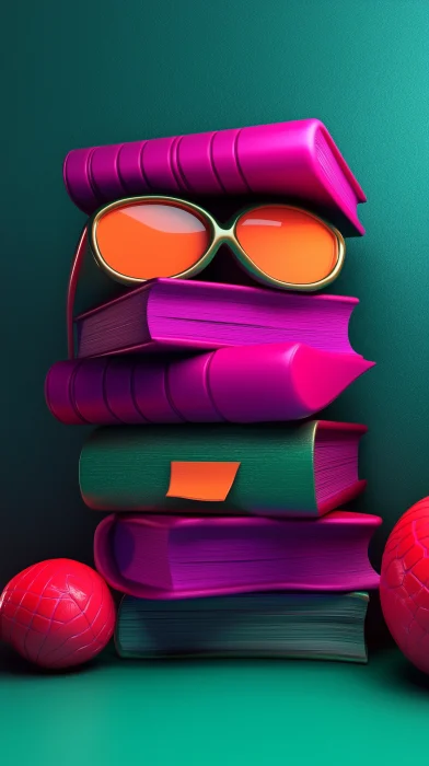 3D Books Icon