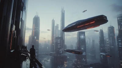 Futuristic Twilight City