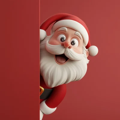 Shocked Santa Claus