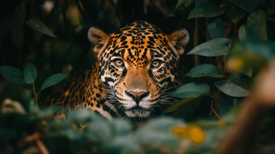 Wild Jaguar Portrait