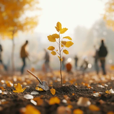 Autumn Tree Planting