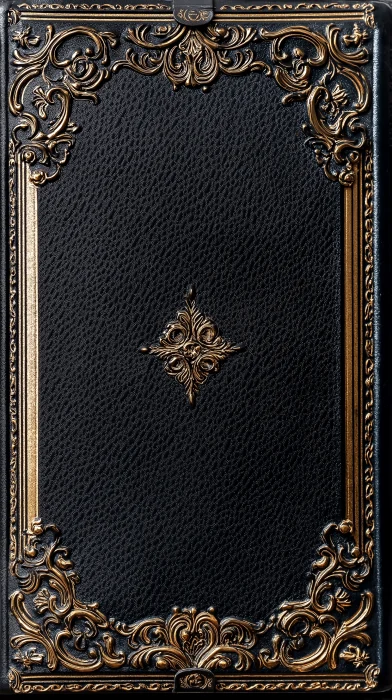 Elegant Leather Book Cover