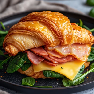 Croissant Sandwich Delight