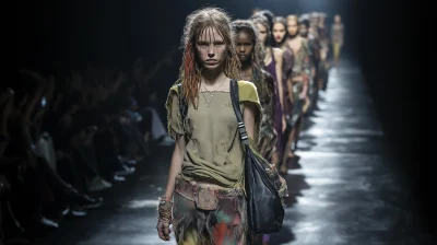 Runway at Paris Fashion Week