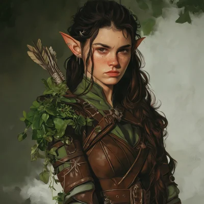 Disgruntled Half-Elf Ranger