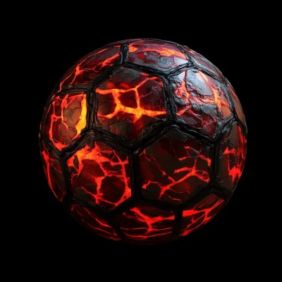 Dark Magic Soccer Ball