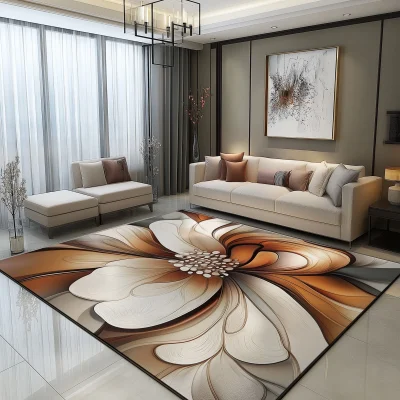 Modern Living Room Carpet