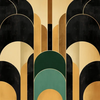 Art Deco Minimalist Pattern