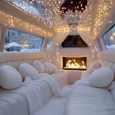 Elegant Limo Interior