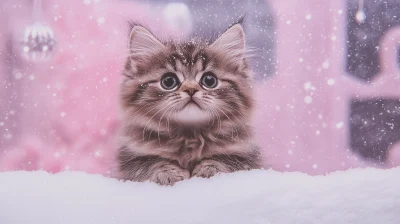 Winter Cat