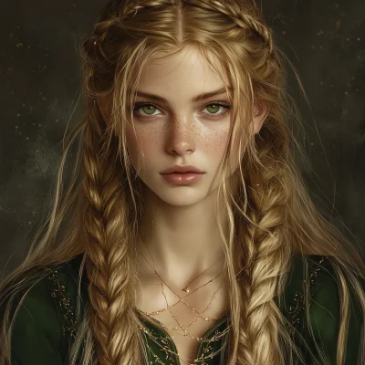 Fae Female with Braids