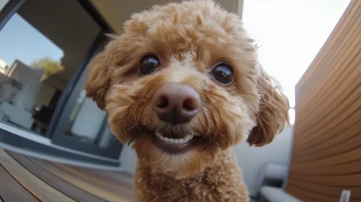 Poodle Selfie