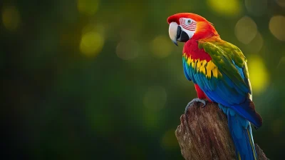 Vibrant Parrot in Nature