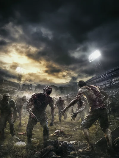 Zombie Showdown at the Stadium