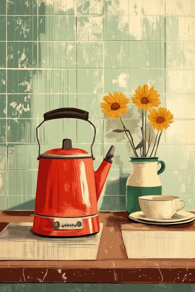 Vintage Kitchen Still Life