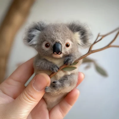 Adorable Miniature Koala