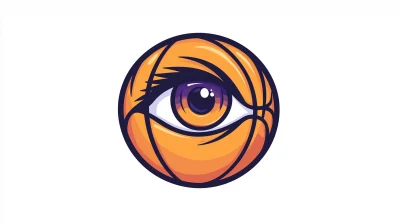 Basketball Eye Logo