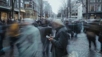 Surreal Amsterdam Street