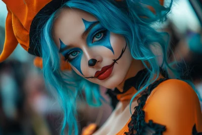 Beautiful Female Jester