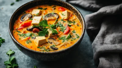 Vegan Tom Yum Soup