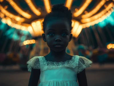 Cinematic African Girl