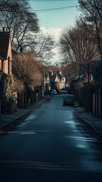 Charming East UK Town Streets