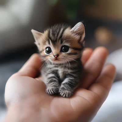 Tiny Tabby Cat