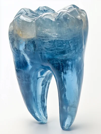 Blue Topaz Tooth