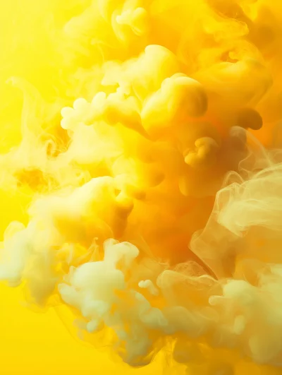 Yellow Smoke Background