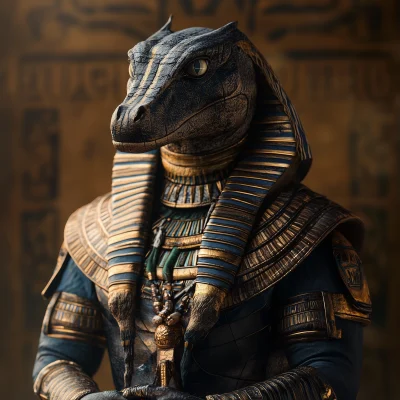 Egyptian Portrait of Sobek