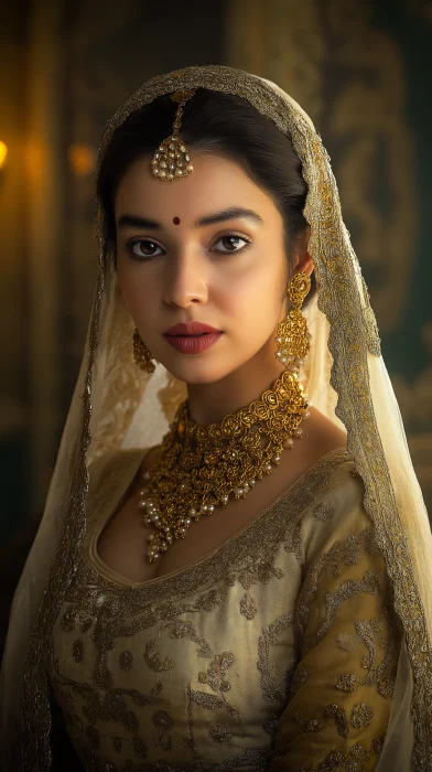 Mughal Queen Portrait