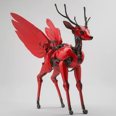 Epic Winged Robot Deer