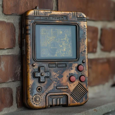 Steampunk Gameboy