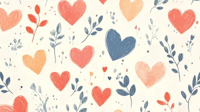 Pastel Love Pattern