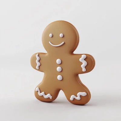 Gingerbread Man Cookie