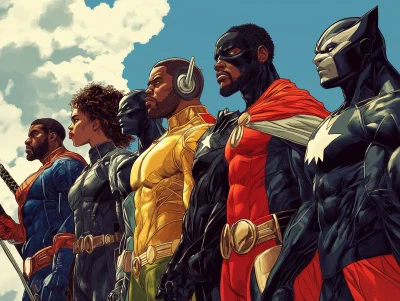 African American Superheroes