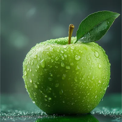 Fresh Green Apple Banner