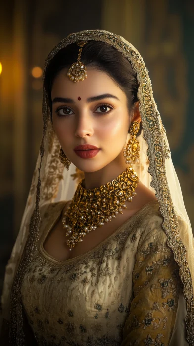 Majestic Mughal Queen