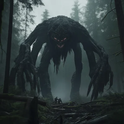 Giant Forest Monster